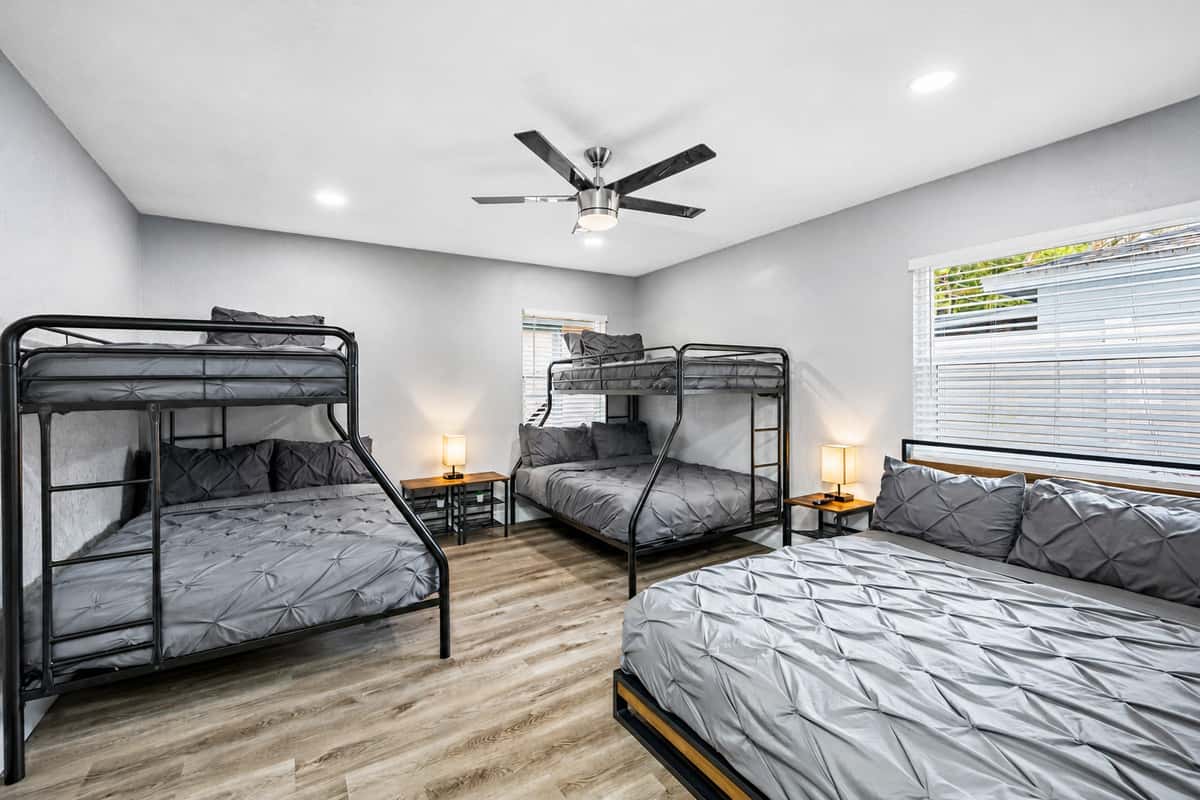 This stunning room is perfect for a group of friends or a small family for this trip! Feel at home in your home away from home. 
