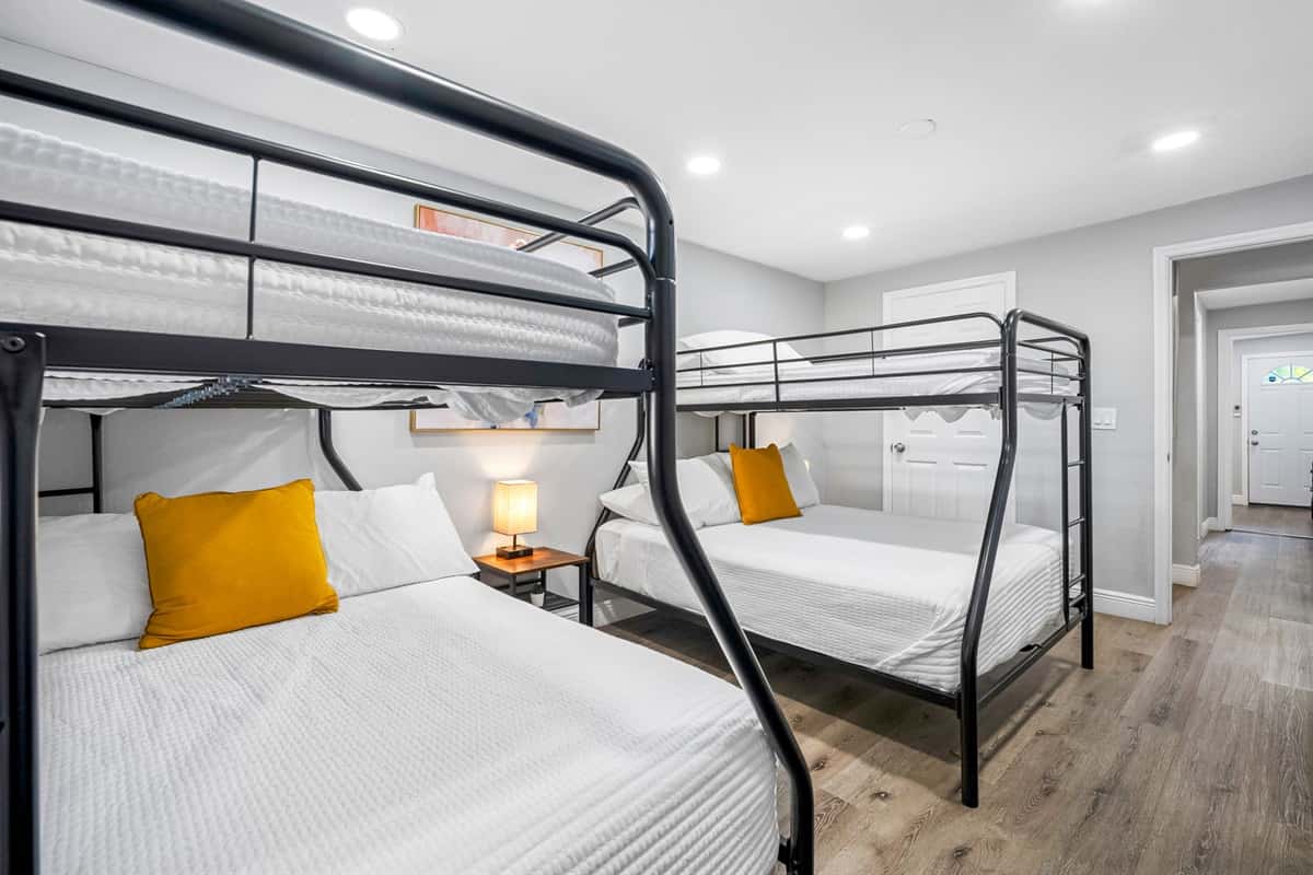 Perfect for families or groups, this cozy room features two bunk beds with plenty of space for everyone.
