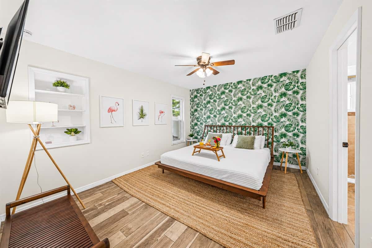 Wide-angle view showcasing the room’s openness and thoughtfully designed layout.