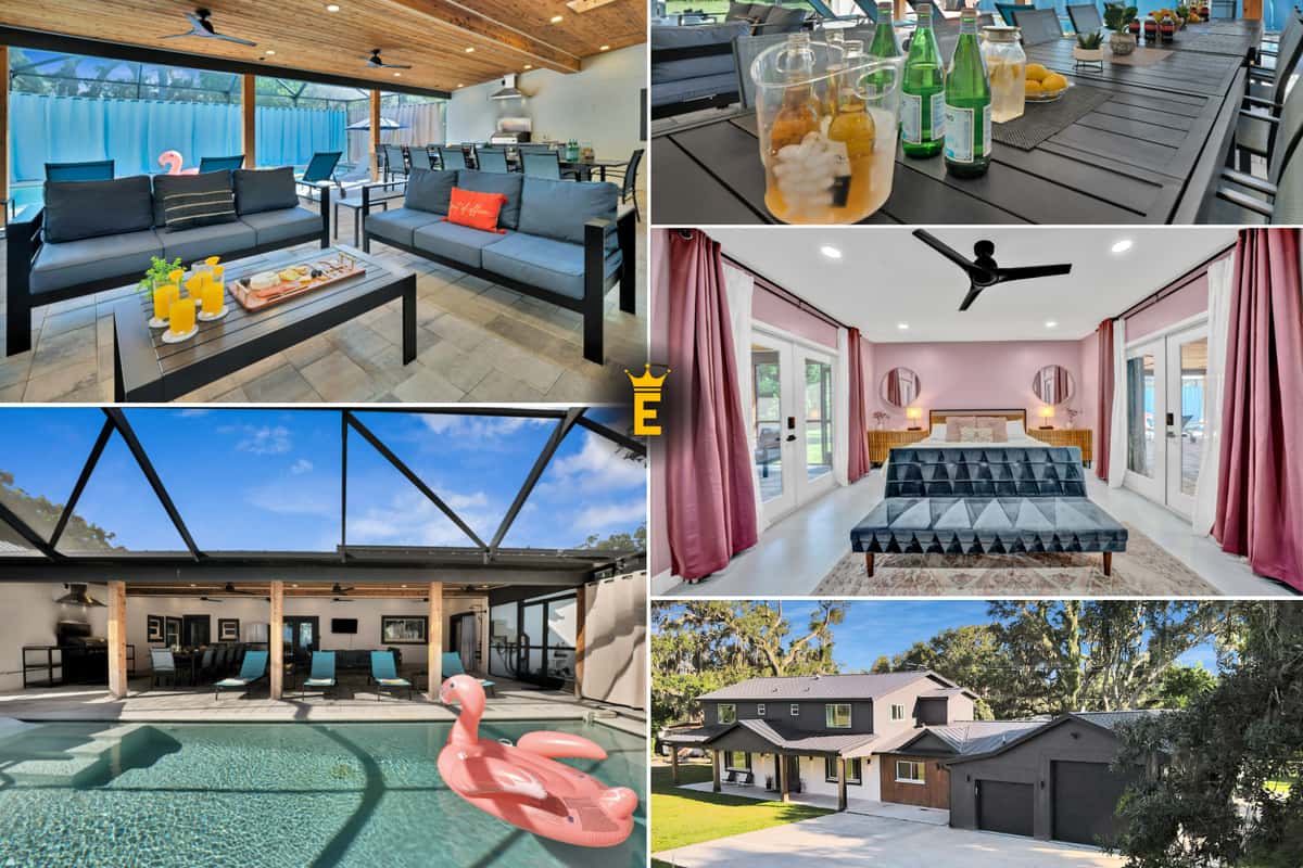 8 Bedroom 7.5 Bathroom Heated Pool Villa