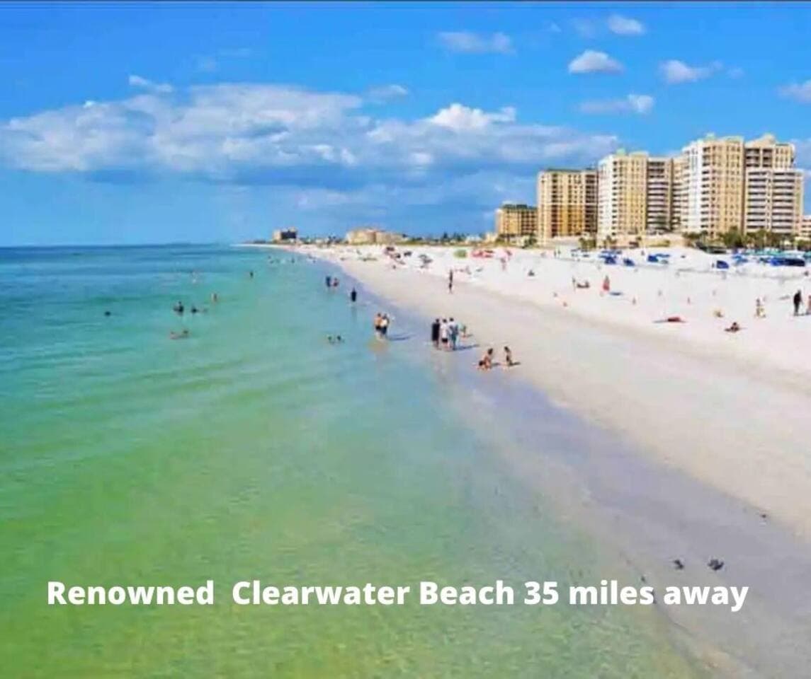 Known for its namesake stretch of soft, white sand, which draws visitors year-round for jet-skiing, parasailing, and stand-up paddleboarding in its calm waters. Cyclists and rollerbladers glide along a winding beachfront, seafood restaurants & cafes.