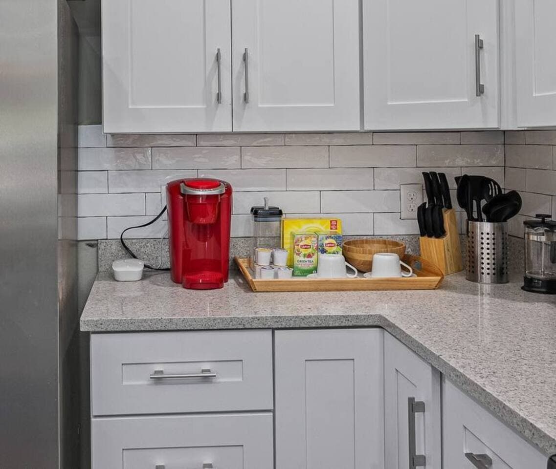 Love coffee? Tea? Enjoy our coffee/tea counter while catching up and having a good laugh with family and friends! If you think this is a plus point? Send us an inquiry and we will fill you in with the details.