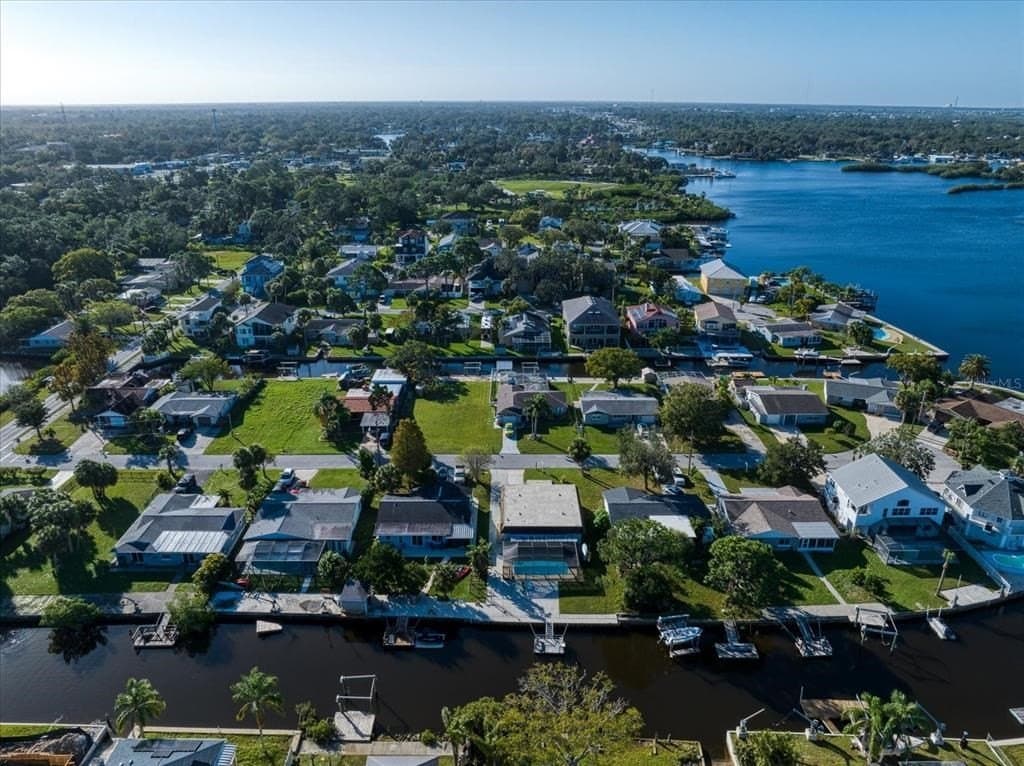 Aerial view of the beautiful neighborhood!