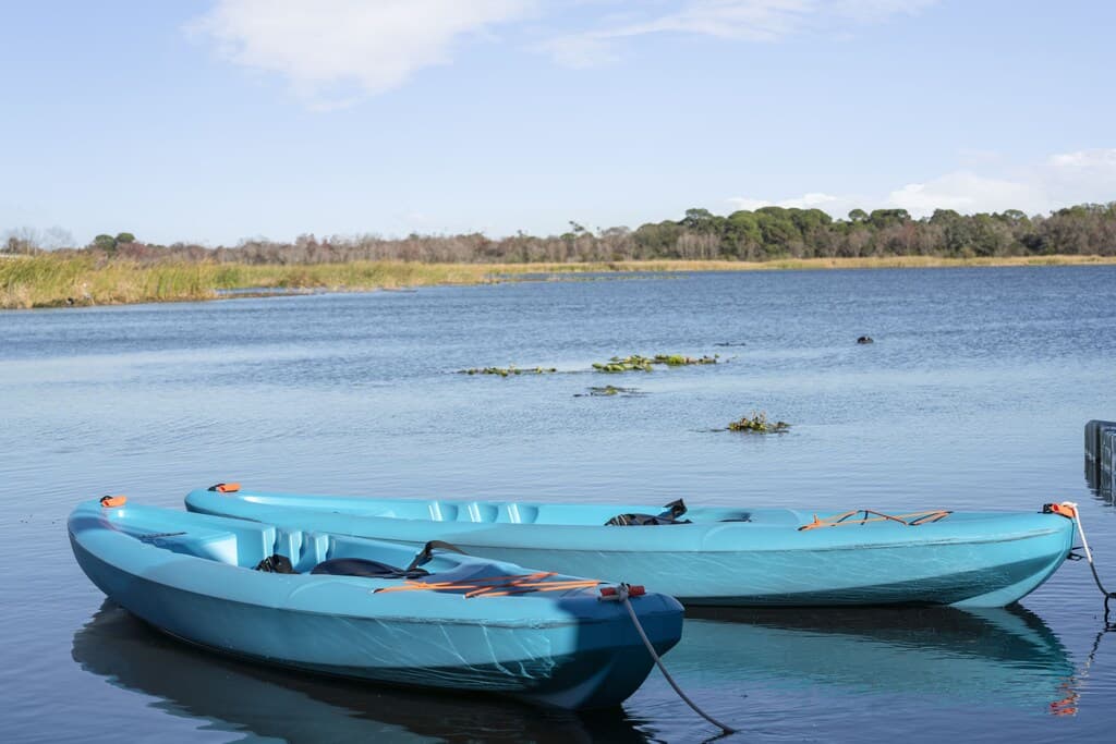 Whether you are a seasoned kayaker or trying it out for the first time, our kayaks offer a fantastic way to explore and appreciate the natural beauty that surrounds our property.