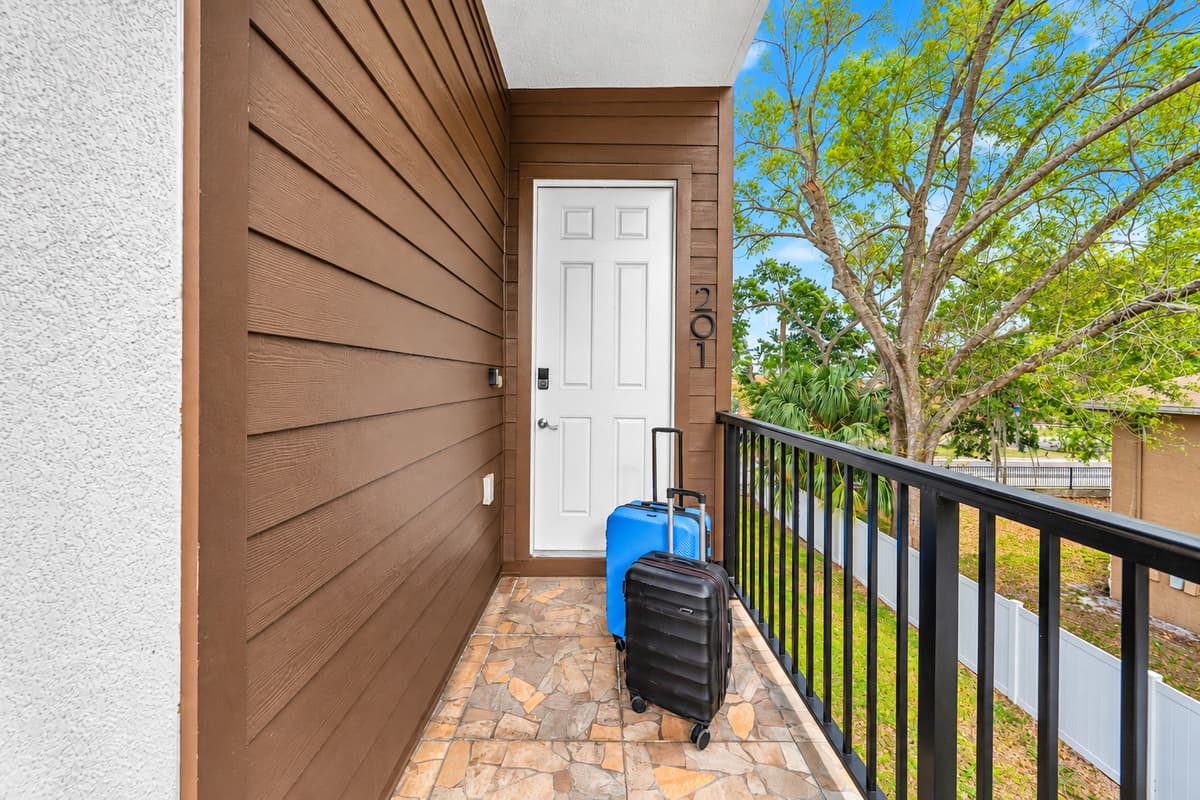 Unit #201 Front Door