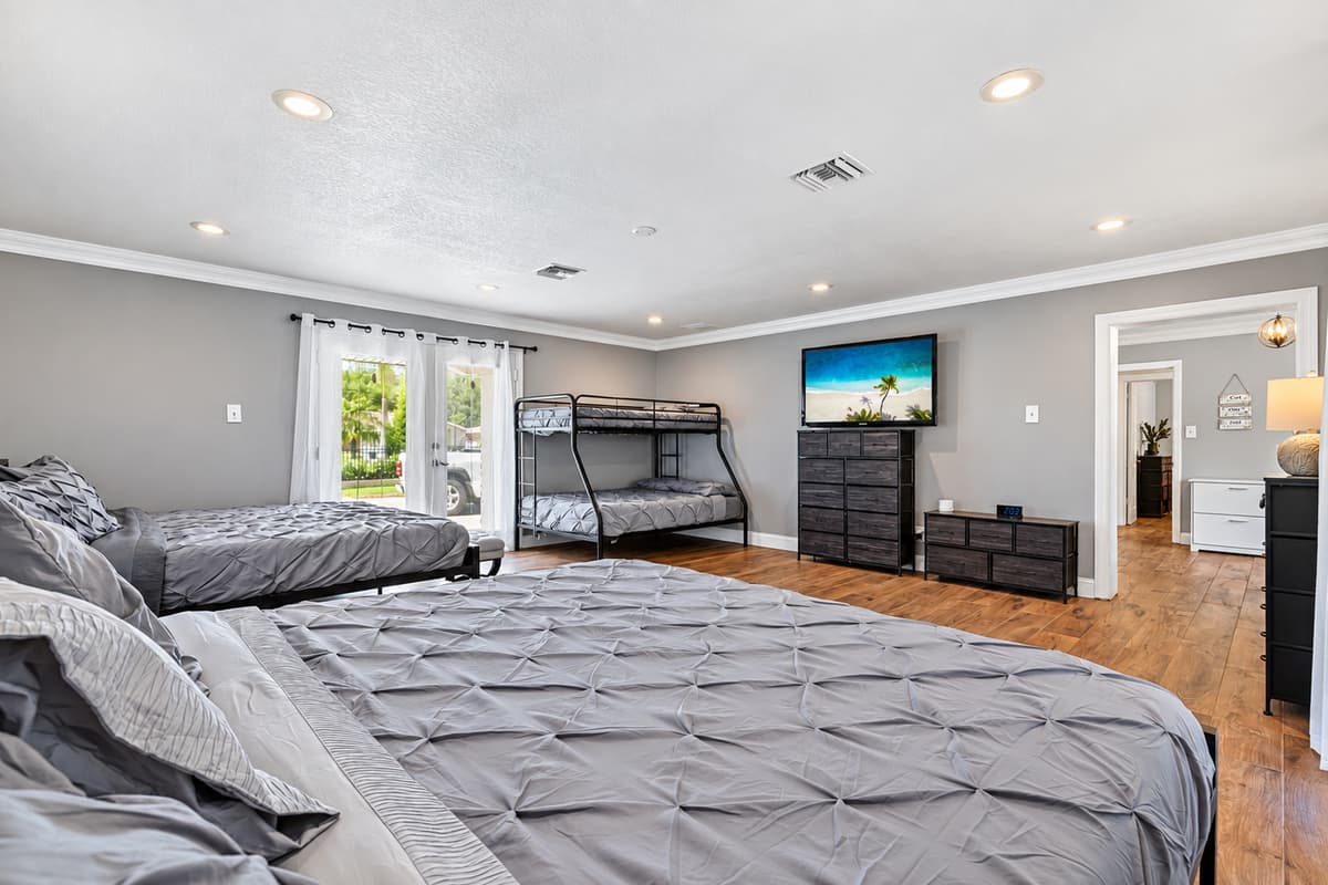 Experience the epitome of rest and relaxation with our divine bedroom.