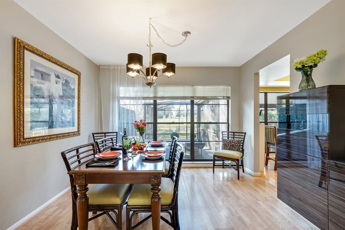 Offering an idyllic setting for memorable meals and intimate gatherings.