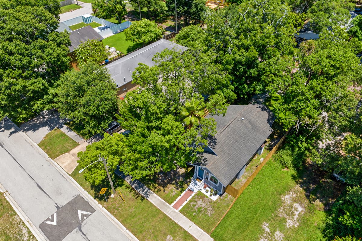 Aerial View of the Neighborhood