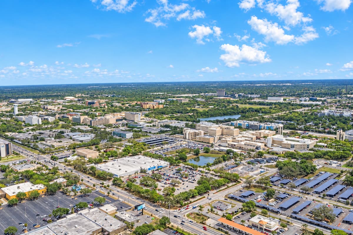 Aerial View of the Neighborhood