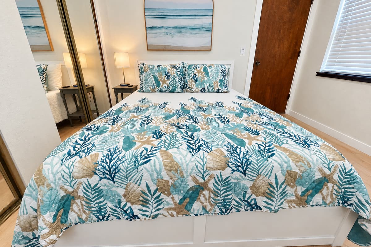 This bedroom ensures comfort for everyone.