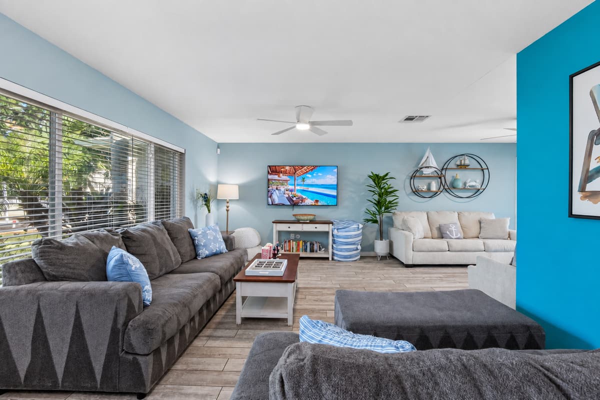 Perfect for movie nights, game nights, or simply lounging after a sunny day by the pool.