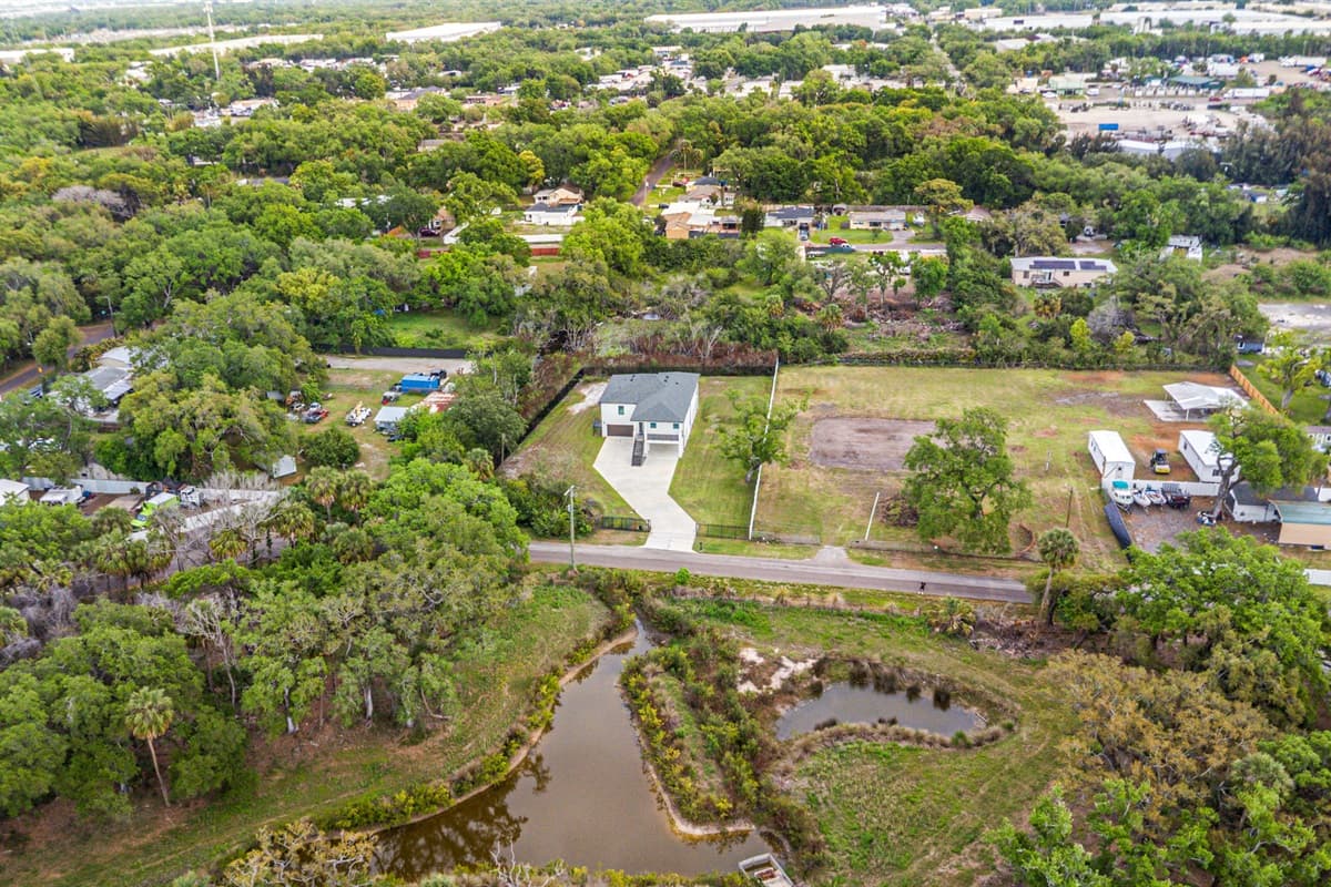 Aerial View of the Neighborhood
