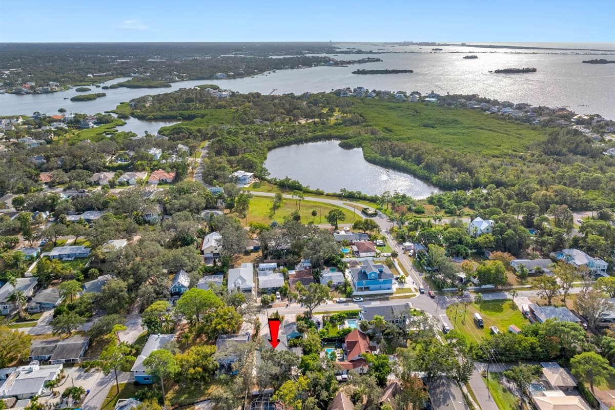 Aerial View of the Neighborhood