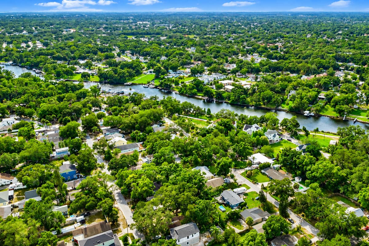 Aerial View of the Neighborhood
