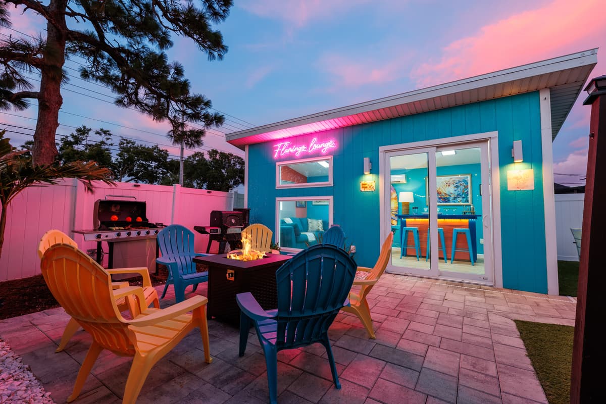 Home Exterior at Flamingo Palms.