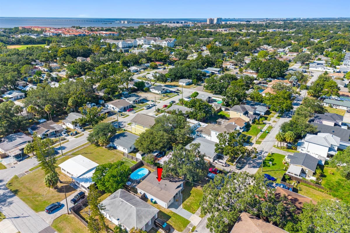 Aerial View of the Neighborhood