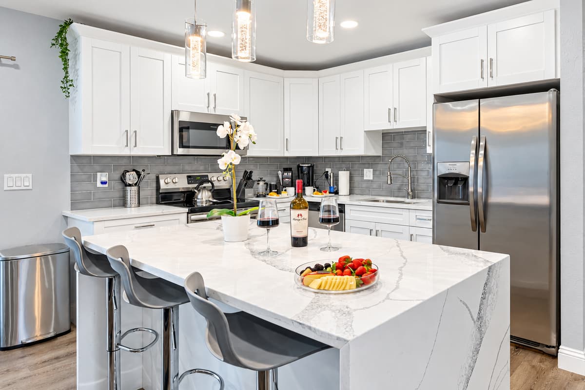 Love cooking? You will surely enjoy your stay in this property because if has a beautiful and fully equipped kitchen! Book with us now!