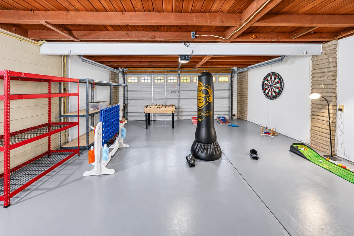 Perfect for groups, the game room provides endless entertainment in a fun, open setting.