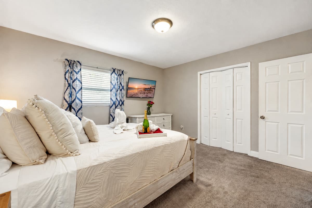 This isn't just a bed; it's a throne of comfort, a royal invitation to surrender to the embrace of sumptuous repose.
