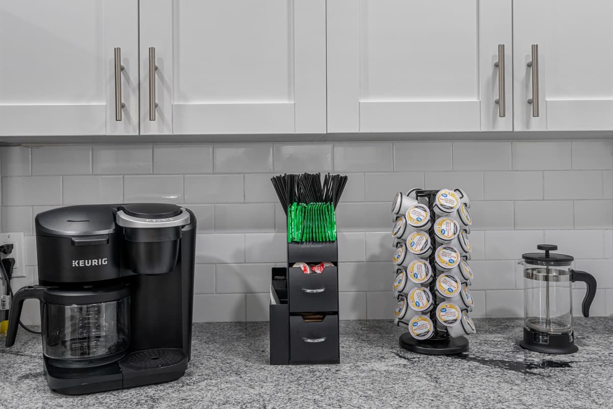 Who would say "No" to a good cup of coffee in the morning? Or tea for that matter? Or toast for breakfast perhaps? Our kitchen is equipped for you guys! If you have any questions, don't hesitate to send us a message!