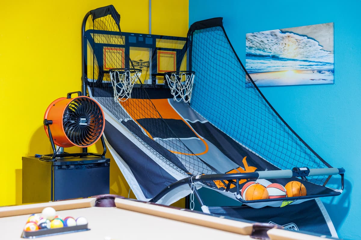 Game Room at Flamingo Palms.