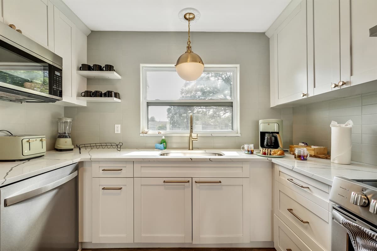 In this kitchen, culinary adventures await, and every meal becomes an opportunity to create lasting memories in the heart of this remarkable home.