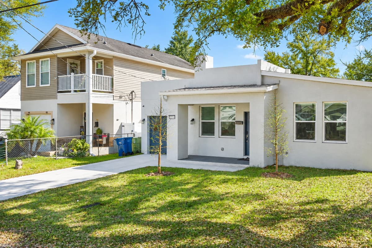 Modern exterior that seamlessly blends elegance with contemporary design.