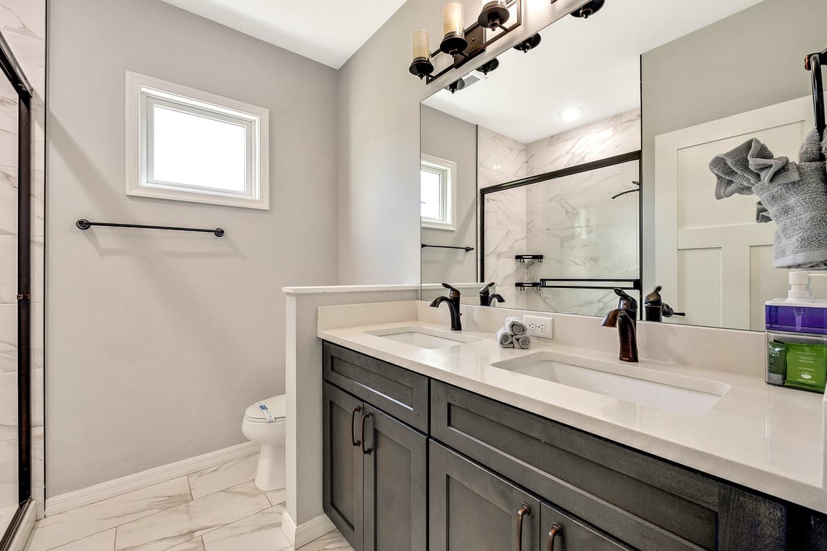Personal oasis within the confines of the suite.