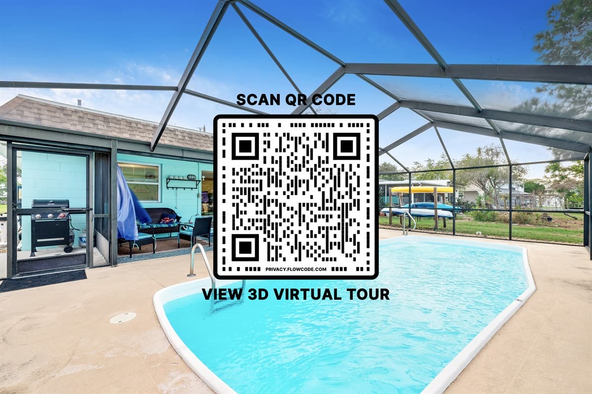 Scan this code and view a 3D virtual walkthrough tour of this property.