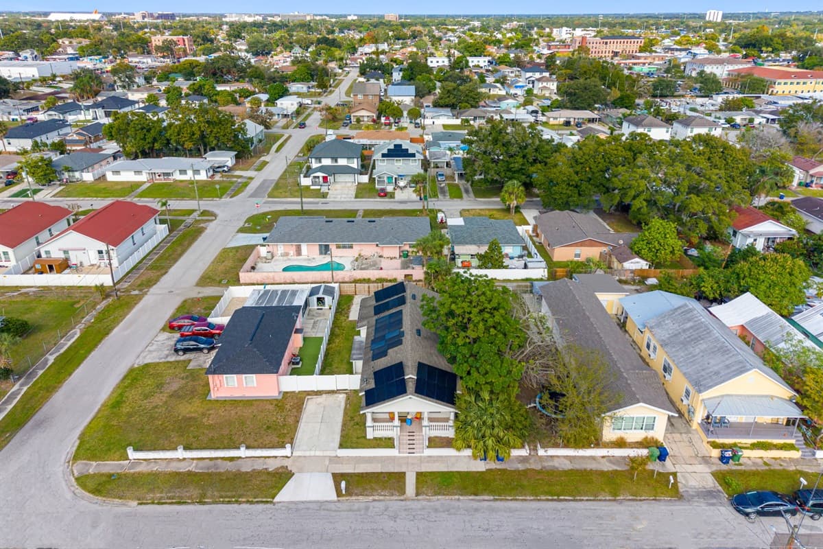 Aerial View of the Neighborhood
