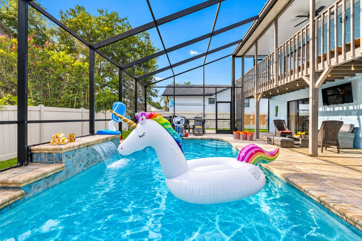 A pool basketball hoop adds an extra layer of entertainment for kids and adults alike—whether you're aiming for a slam dunk or just splashing around.