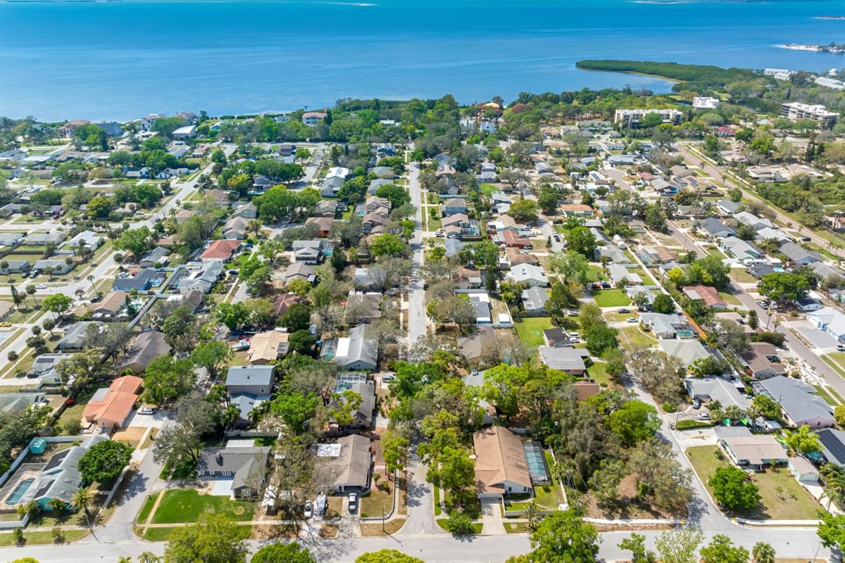 Aerial View of the Neighborhood