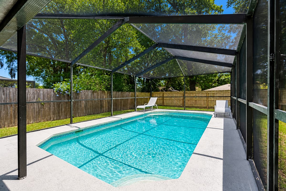 Your kids and kids at hearts would surely love our gorgeous pool is heated and is great any season! We maintain 85℉ temperature for you to enjoy swimming regardless of the weather. If you like this property, send us an inquiry now!