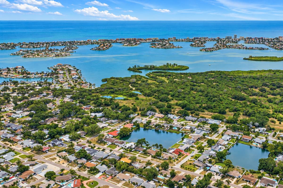 Aerial View of the Neighborhood