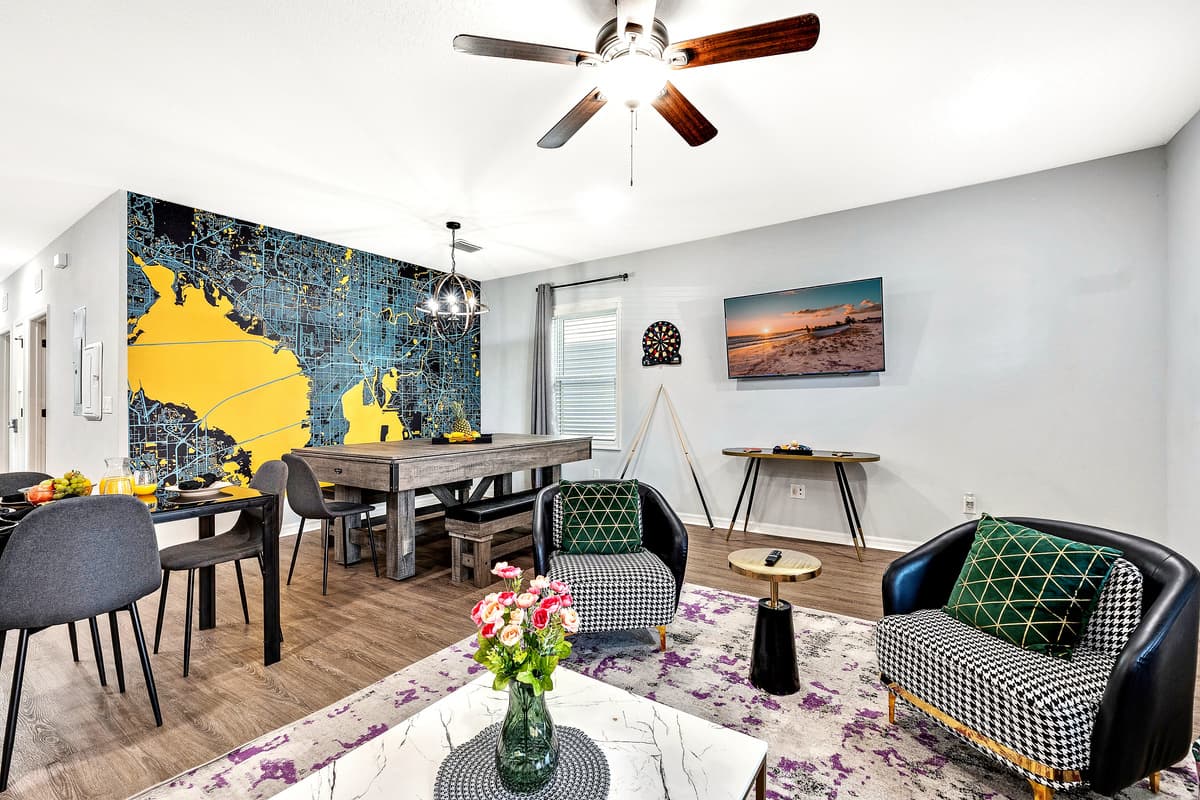 The plush seating not only provides physical comfort but also elevates the visual appeal of the living room.