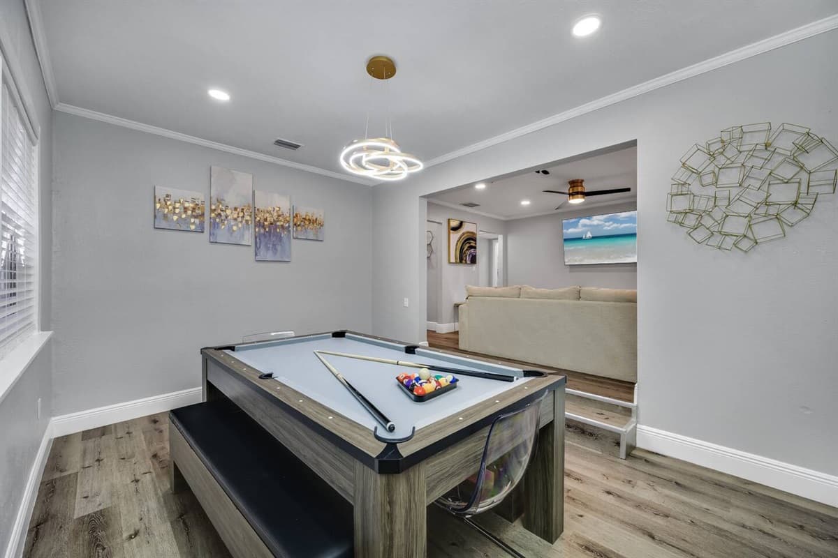 Who wouldn't love this amazing place with pleasant ambiance, cool amenities, and great activities to do? Make memories with us! Don't hesitate and book this property now!