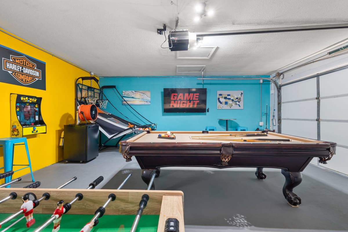 Game Room at Flamingo Palms.