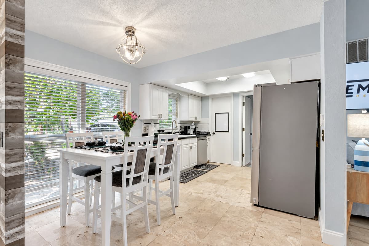 With comfortable seating for four, this cozy enclave sets the scene for shared laughter, delicious cuisine, and cherished moments.