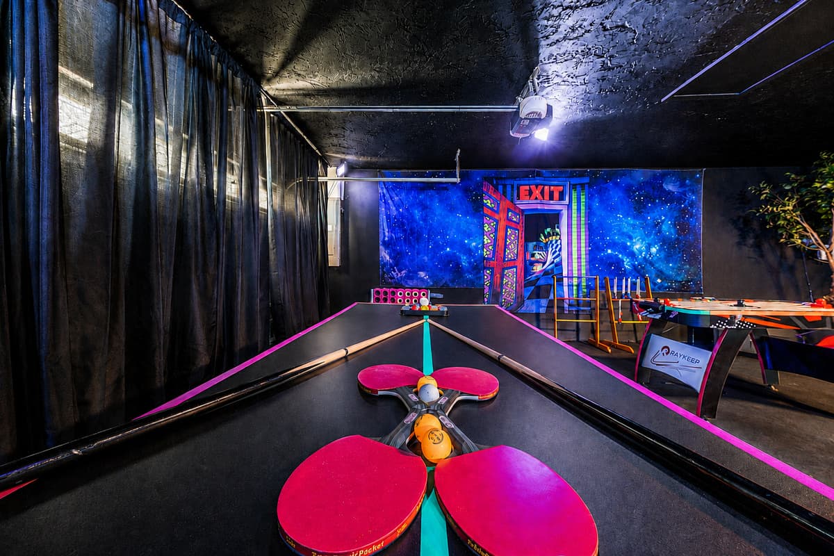 A real bowling lane indoors. Nobody expects this, and everybody uses it.