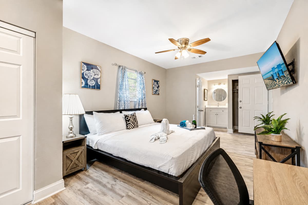 The atmosphere is carefully orchestrated to create a symphony of serenity, inviting you into a haven of comfort and aesthetic delight.