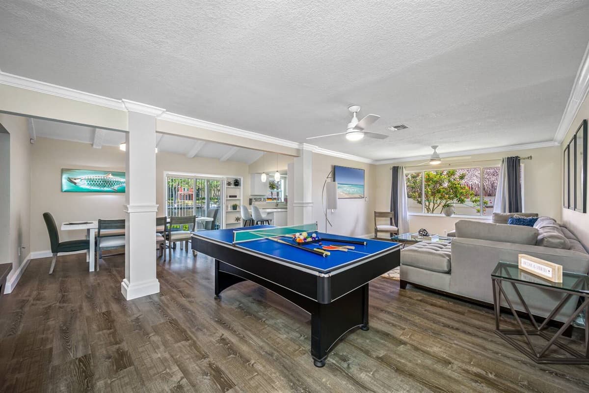 This amazing property has competitive games in store for you!