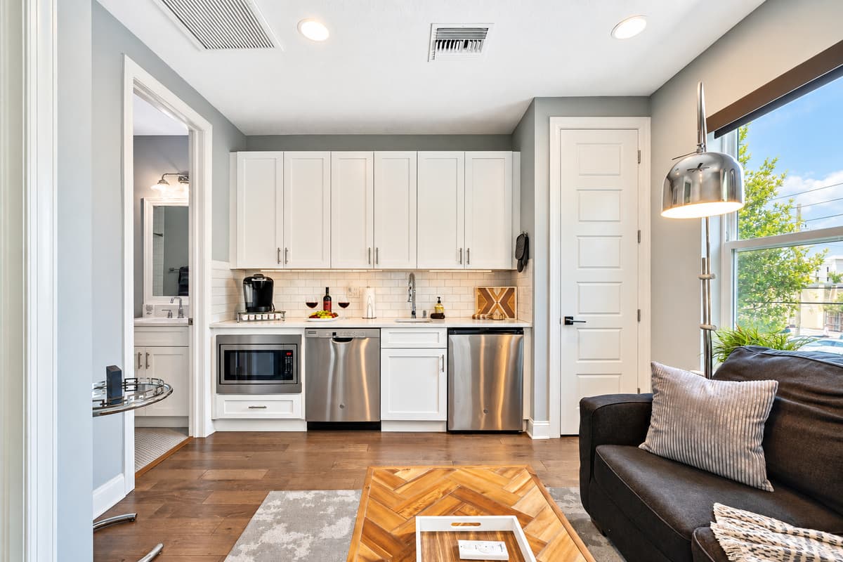 From slicing and dicing to sautéing and simmering, every culinary task is made effortless in this well-appointed space.