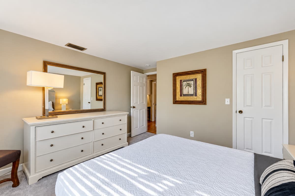 A serene sanctuary boasting both privacy and convenience.