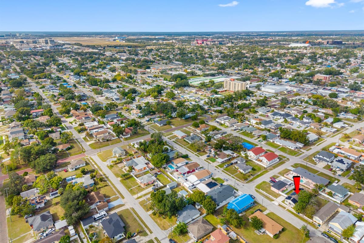 Aerial View of the Neighborhood