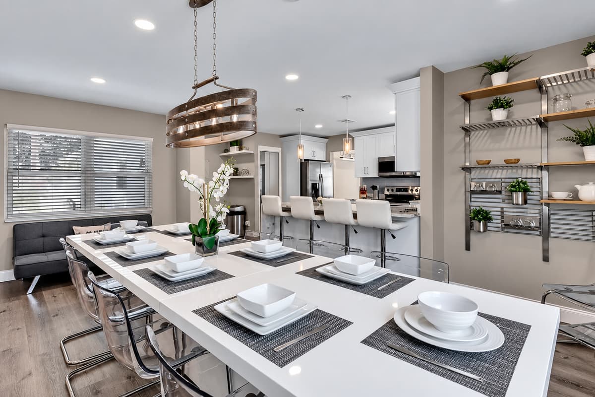 Never miss a story while getting the food ready! With our open space concept, you could bond with family and friends while making sure everyone would love the food they would eat! If you like this concept, send us a message!