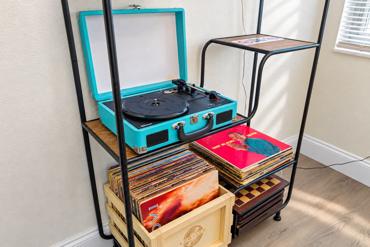 Old school music lover? We got you! Have a lovely time during your stay with us!