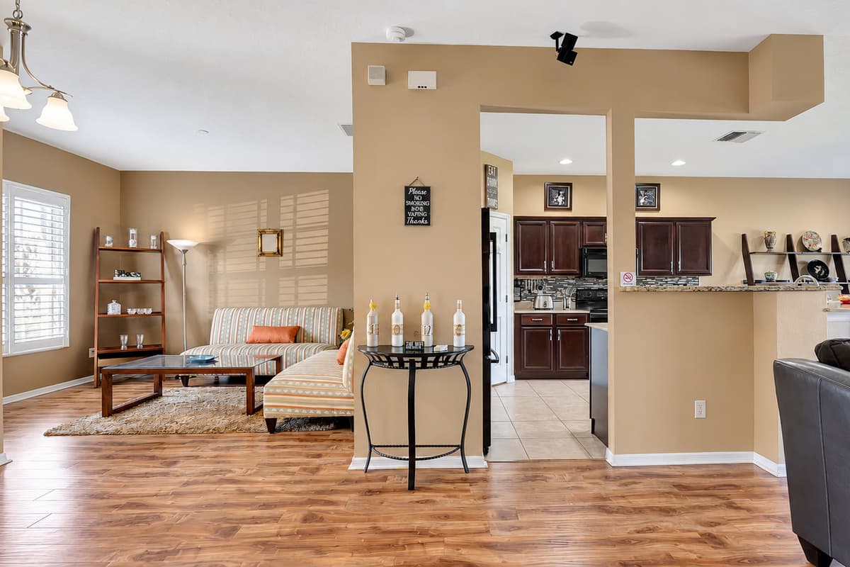 This kitchen is more than just a space for cooking; it's a work of art that invites you to unleash your culinary creativity while basking in its elegant ambiance.