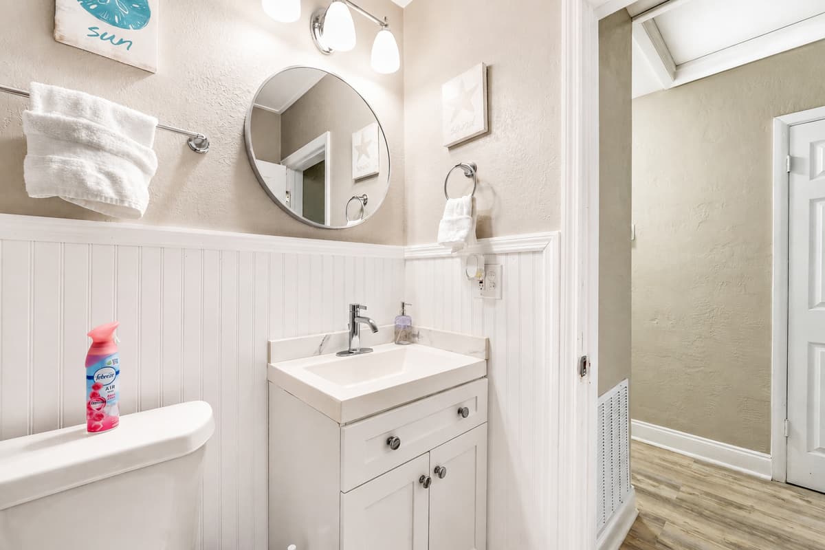 Our bathroom is more than just a functional space – it's a haven of relaxation and self-care.