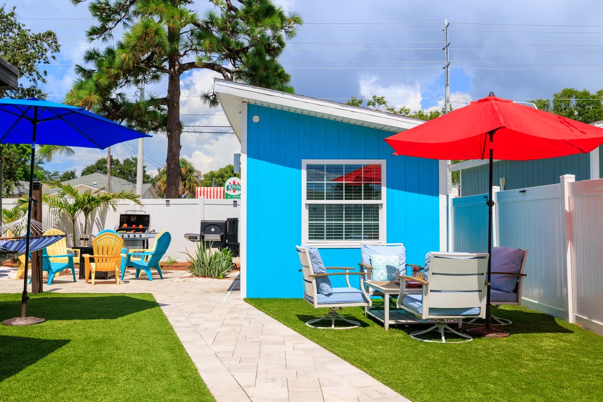 Home Exterior at Flamingo Palms.