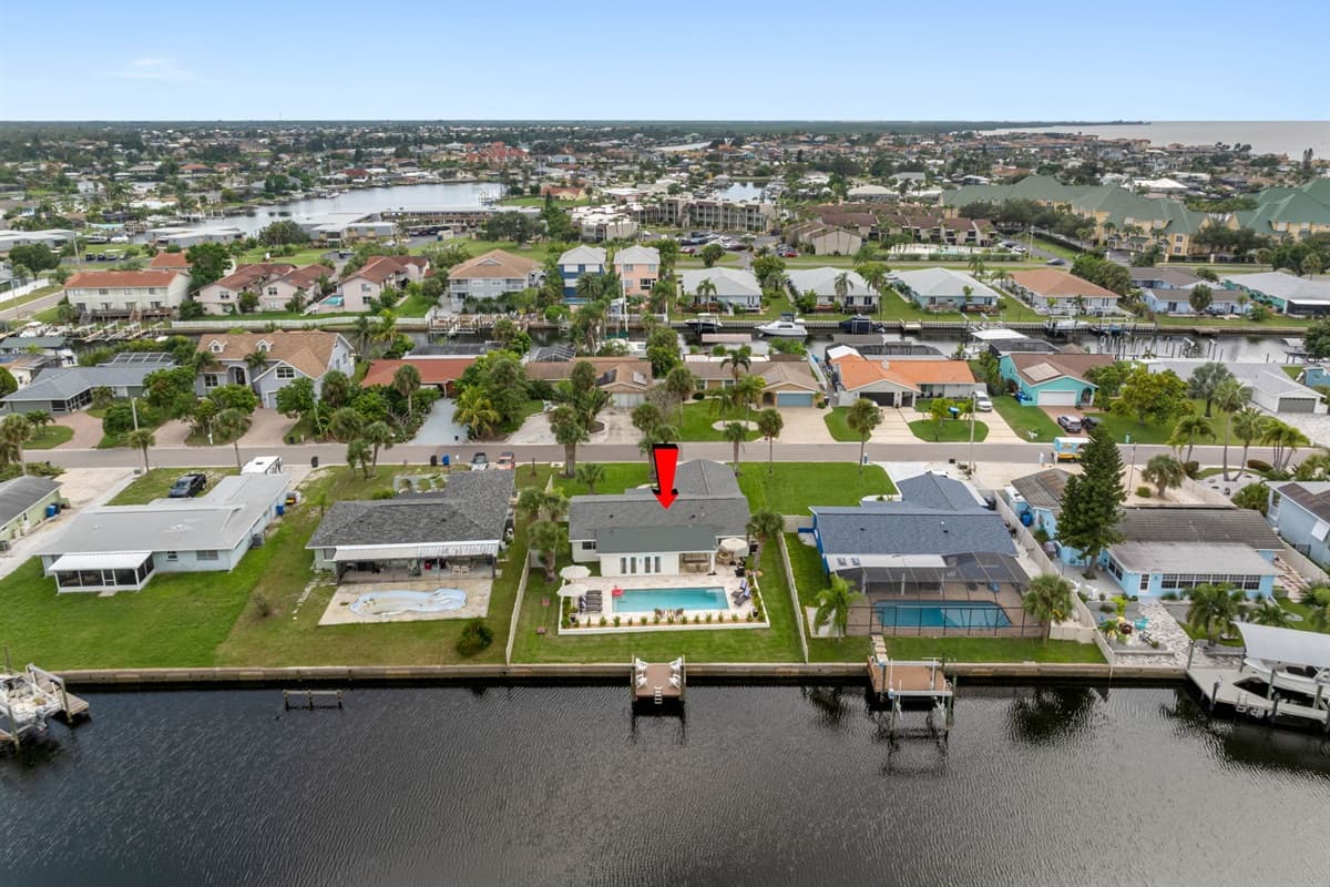 Aerial View of the Neighborhood